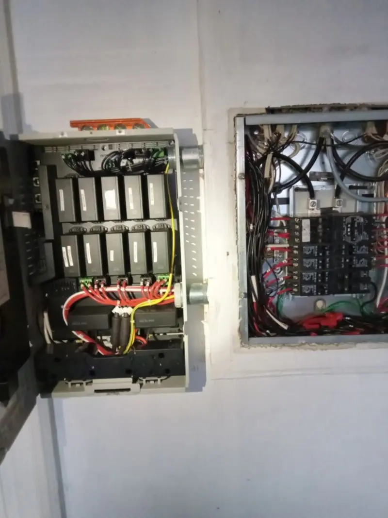 Electrical panel upgrade completed for Commercial Electrician Services in North Beaver